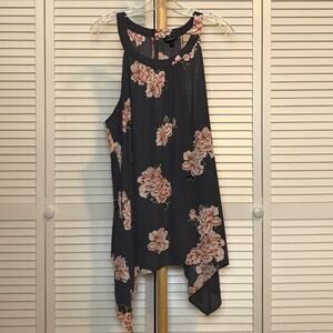Torrid Floral Scoop Neck Sleeveless Blouse 2X